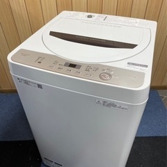 🎶2018年製 SHARP 洗濯機 ES-GE4C-T  4.5kg🫧
