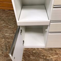 ニトリ　キッチンボード　ポスティア　120　おしゃれ　人気　ハイカウンター　大容量　ファミリータイプ　貝塚市　二色浜　