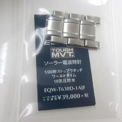 CASIO 電波ソーラー腕時計 EDIFICE EQW-T630D-1AJF エディフィス カシオ 札幌市北区屯田-leftalone ナイロンジャケット