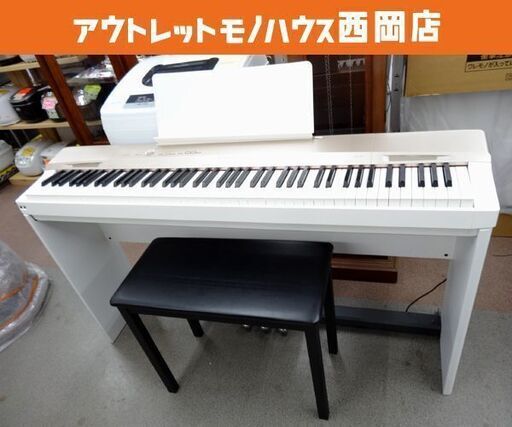 高年式！カシオ 電子ピアノ プリヴィア 2019年製 PX-160 椅子・ペダル付き シャンパンゴールド ハンマーアクション鍵盤 CASIO Privia　西岡店