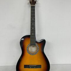 【Spower】 アコースティックギター 楽器 初心者用 038C 