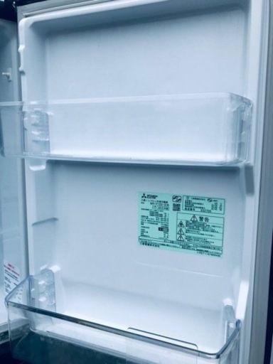ET1493番⭐️三菱ノンフロン冷凍冷蔵庫⭐️ 2019年式