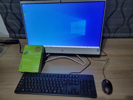 PC win10Home SSD Core i5 かわいい一体型パソコン HP（kingsoft Office2016付き）