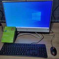 PC win10 SSD Core i5 かわいい一体型パソコン HP（kingsoft Office2016付き） PC win10Home SSD Core i5 かわいい一体型パソコン HP（kingsoft