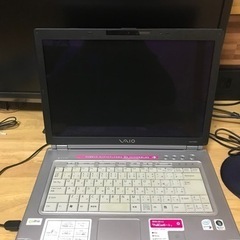 【引渡者決定済】ノートパソコン　vaio typeF TV VG...