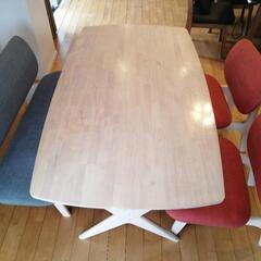 ダイニングテーブルチェアセット4人【取引中】