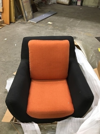 ヤ取終了4/8】≪zyt1399ジ≫ カリモク60 1人掛けソファ ロビーチェア 1