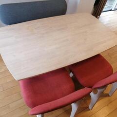 ダイニングテーブルチェアセット4人【取引中】