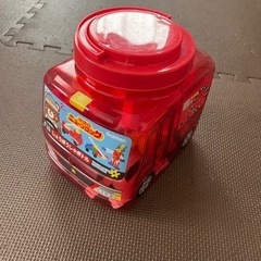 消防車おもちゃ　ブロック　おもちゃ