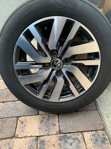 新品トヨタ ルーミー純正ホイールダンロップ タイヤ 165/65R14 トヨタ TOYOTA タンク ルーミー 純正 14インチ ダンロップ