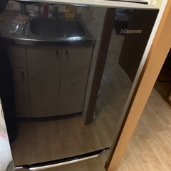 【ネット決済】2017年製　ハイセンス　冷蔵庫