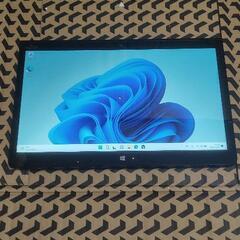 富士通 Q775/K 2in1 タブレットパソコン 若干ジャン バッテリー良好