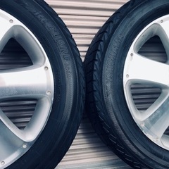 冬タイヤ 215/60R17 ホンダ製アルミ付きスタッドレス 4本組