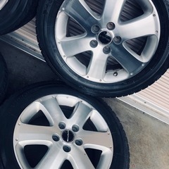 冬タイヤ 215/60R17 ホンダ製アルミ付きスタッドレス 4本組