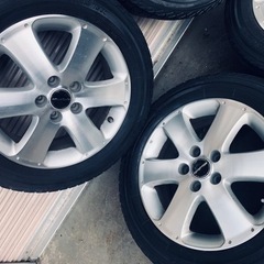 冬タイヤ 215/60R17 ホンダ製アルミ付きスタッドレス 4本組