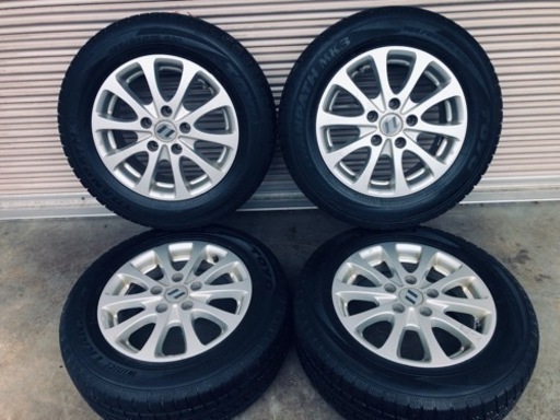 冬タイヤ 195/65/R15 プリウス等用アルミ付スタッドレス 4本組