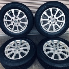 冬タイヤ 195/65R15 プリウス用アルミホイール付きスタッドレス 4本組