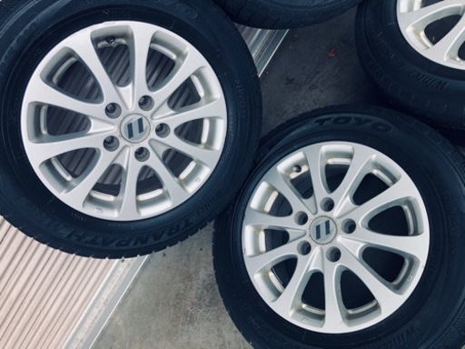 冬タイヤ 195/65/R15 プリウス等用アルミ付スタッドレス 4本組