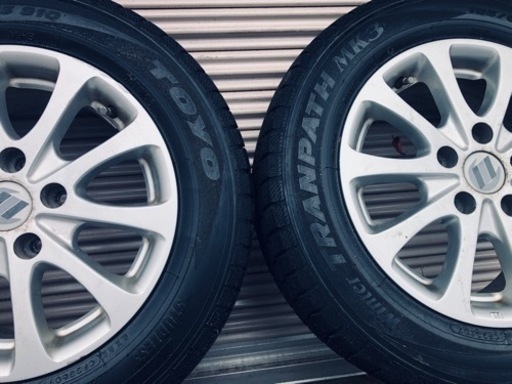 冬タイヤ 195/65/R15 プリウス等用アルミ付スタッドレス 4本組