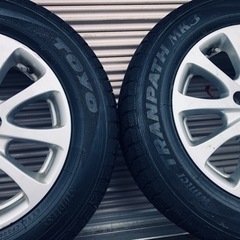 冬タイヤ 195/65/R15 プリウス等用アルミ付スタッドレス 4本組