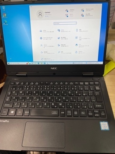 NEC ノートパソコン Windows10 高速SSD 128gb Wi-Fi有 12.5型 PC