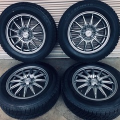 冬タイヤ 195/65R15 アルミ付2020年製スタッドレス 4本組