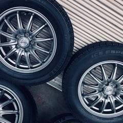 冬タイヤ 195/65R15 アルミ付2020年製スタッドレス 4本組