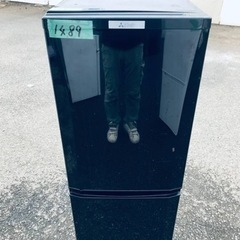 ✨2016年製✨1489番 三菱✨ノンフロン冷凍冷蔵庫✨MQ-P15Z-B‼️