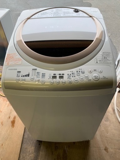 配送可能　TOSHIBA 東芝　乾燥機能付き7kg洗濯機　AW-70VME1