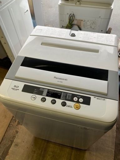 配送可能　パナソニック Panasonic NA-F50B3 簡易乾燥機能付き洗濯機（5.0kg）　グレー]