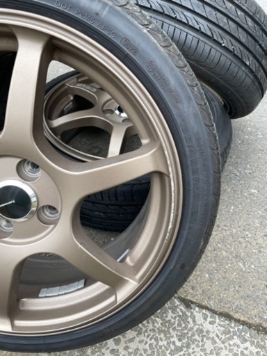 pcd100 195/45r17 フィットgs 2022年 pcd100 195/45r17 フィットgs 2022年