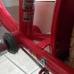 子供用コマつき自転車