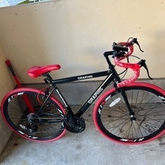 ロードバイク　GRAPHIS  組立式　+スケボー×2