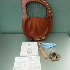 16弦ハープ木製 ソフトケース