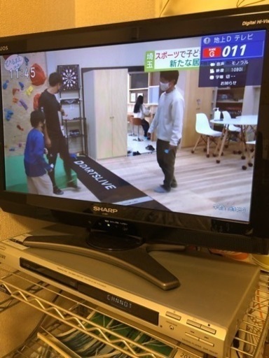 SHARP  AQUOS 2010年製　20Vデジタルハイビジョンテレビ