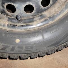 軽自動車用 スタッドレス ブリジストン 155/65-13 バリ山