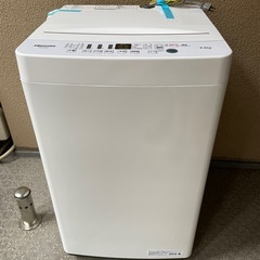 ハイセンス 4.5kg全自動洗濯機 ホワイト HWE4503