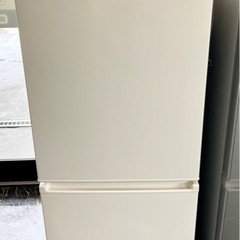 【中古品】AQUA ノンフロン冷凍冷蔵庫 AQR-17J(W)形 168L 2020年製 j12-12