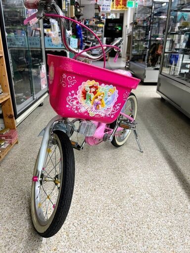 IDES 16インチ子供自転車　プリンセスディズニー