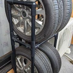 【値段交渉可】Nbox　155/65/R14　ホイール付き夏タイヤ  溝9割！　【おまけ付】