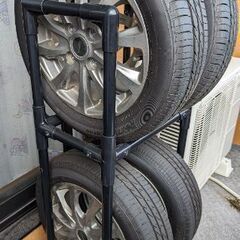 【値段交渉可】Nbox　155/65/R14　ホイール付き夏タイ...