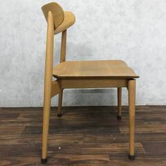 🔷🔶🔷KI14/88　飛騨産業 キツツキ SEOTO チェア 板座 ホワイトオーク OU色 KD201N ダイニングチェア 椅子 イス 食堂椅子 インテリア 展示品 ②🔷🔶🔷 