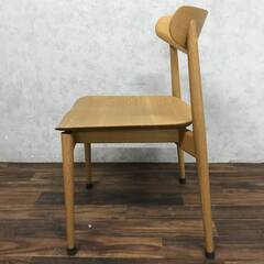 🔷🔶🔷KI14/88　飛騨産業 キツツキ SEOTO チェア 板座 ホワイトオーク OU色 KD201N ダイニングチェア 椅子 イス 食堂椅子 インテリア 展示品 ②🔷🔶🔷 