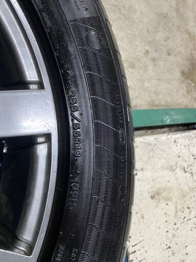 255/55R18 ホイール付タイヤ4本セット グッドイヤー マッドアンド