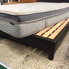 【愛品館八千代店】ニトリ　ダブルベッド　デュアルポケット　③