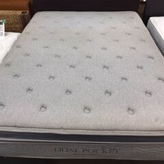 【愛品館八千代店】ニトリ　ダブルベッド　デュアルポケット　③