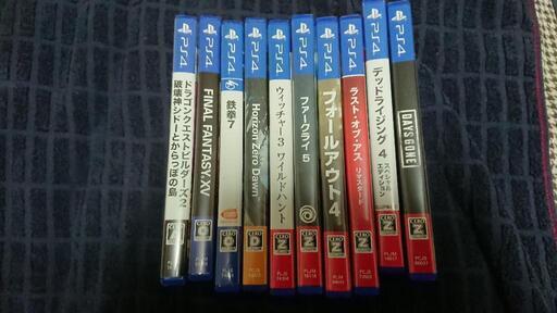 ps4   ソフト10本