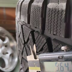 BRIDESTONE ブリザック DM-V2 285/50R20 2016年製 スタッドレスタイヤ レクサスLX ランドクルーザー200などに 中古4本セット