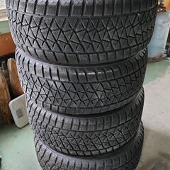 BRIDESTONE ブリザック DM-V2 285/50R20 2016年製 スタッドレスタイヤ レクサスLX ランドクルーザー200などに 中古4本セット