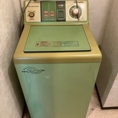 昭和レトロ洗濯機